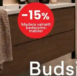 Right Price Tiles Madera valnøtt baderomsmøbler tilbud