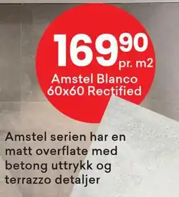 Right Price Tiles Amstel Blanco 60x60 Rectified tilbud