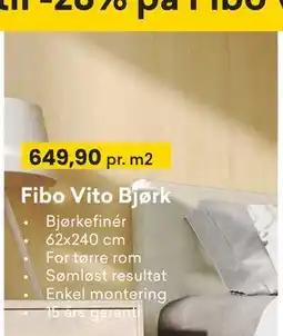 Right Price Tiles Fibo Vito Bjørk tilbud