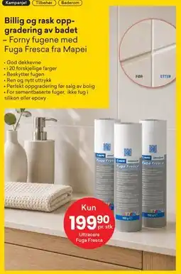 Right Price Tiles Ultracare Fuga Fresca tilbud