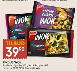 Coop Mega FINDUS WOK tilbud