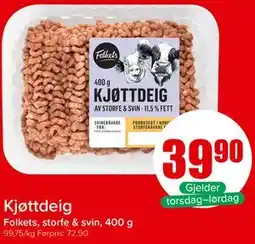 Spar Kjøttdeig tilbud