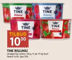 Coop Mega TINE RISLUNSJ tilbud