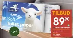 Coop Mega LAMBI TOALETTPAPIR tilbud