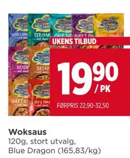 Meny Woksaus tilbud