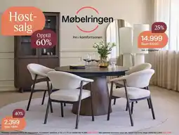 Møbelringen Møbelringen Portbello spisebord tilbud