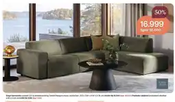 Møbelringen North Living Edge hjørnesofa oppsett tilbud