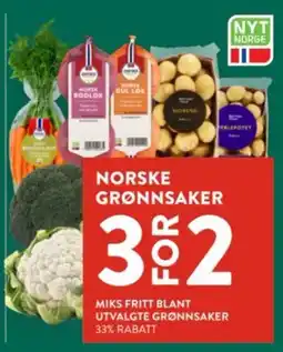 Jacobs Grønnsaker tilbud