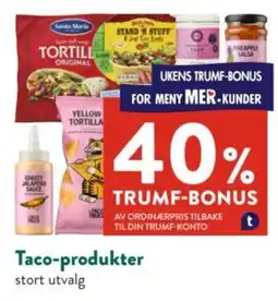 Jacobs Taco-produkter tilbud