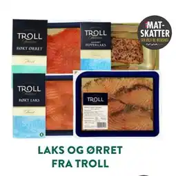 Jacobs LAKS OG ØRRET FRA TROLL tilbud