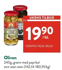Jacobs Oliven tilbud