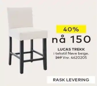 Skeidar Lucas trekk tilbud
