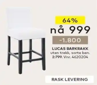 Skeidar Lucas barkrakk tilbud