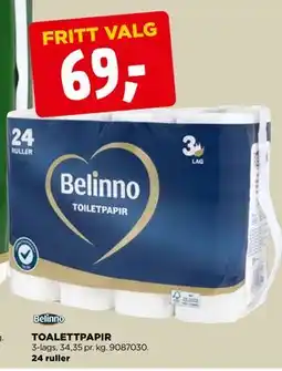 jem & fix TOALETTPAPIR tilbud