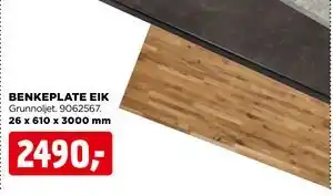 BENKEPLATE EIK