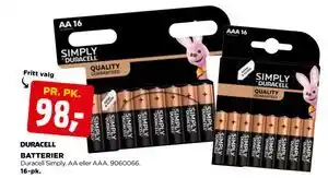 DURACELL BATTERIER