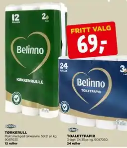 jem & fix TØRKERULL tilbud