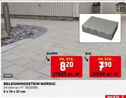 jem & fix BELEGNINGSSTEIN NORDIC tilbud