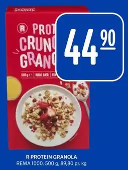 Rema 1000 R PROTEIN GRANOLA tilbud