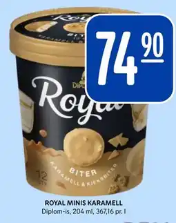 Rema 1000 ROYAL MINIS KARAMELL tilbud