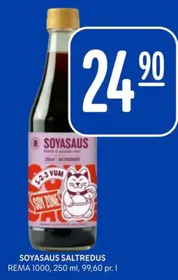 Rema 1000 SOYASAUS SALTREDUS tilbud