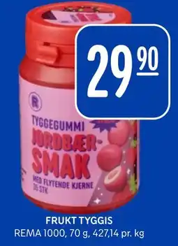 Rema 1000 FRUKT TYGGIS tilbud