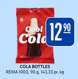 Rema 1000 COLA BOTTLES tilbud