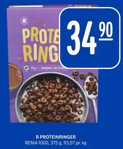 Rema 1000 R PROTEINRINGER tilbud