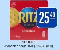 Rema 1000 RITZ KJEKS tilbud