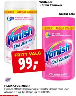 jem & fix Vanish flekkfjerner tilbud