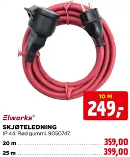 jem & fix Elworks skjøteledning tilbud