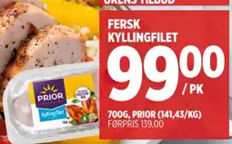 Meny Prior Kyllingfilet tilbud