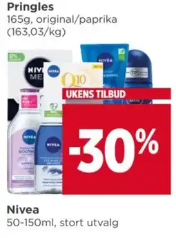 Meny Nivea tilbud