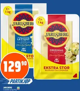 Coop Obs Jarlsberg ekstra stor tilbud