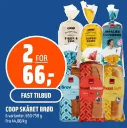 Coop Obs Coop skåret brød tilbud