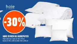 Coop Obs Høie dyner og hodeputer tilbud