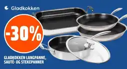 Coop Obs Gladkokken langpanne, sauté- og stekepanner tilbud