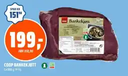Coop Obs Coop Bankekjøtt tilbud