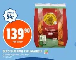 Coop Obs Den Stolte Hane Kyllingvinger tilbud