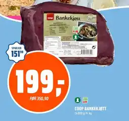 Coop Obs Coop bankekjøtt tilbud