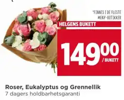 Meny Helgens Bukett tilbud