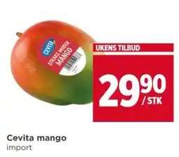 Meny Cevita mango tilbud