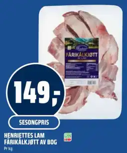 Coop Obs Henriettes Lam Fårikål kjøtt av bog tilbud