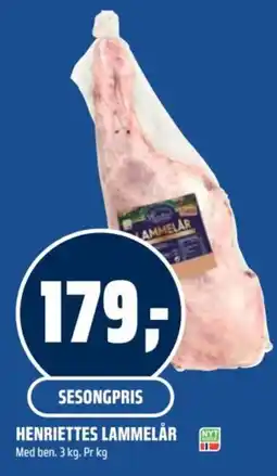 Coop Obs Henriettes Lammelår tilbud