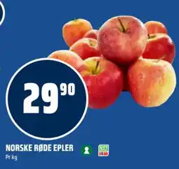 Coop Obs Røde epler tilbud