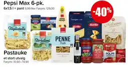 Spar Pepsi Max 6-pk tilbud