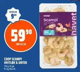 Coop Obs Coop Scampi Hvitløk & Urter tilbud