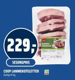 Coop Obs Coop lammekoteletter tilbud