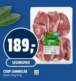 Coop Obs Coop Lammelår tilbud