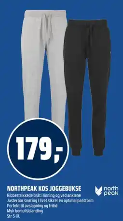 Coop Obs Northpeak Kos Joggebukse tilbud